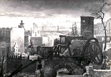 Enschede na de brand van 1862